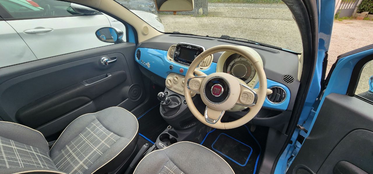 Fiat 500 Lounge 1.2 RHD — photo 8