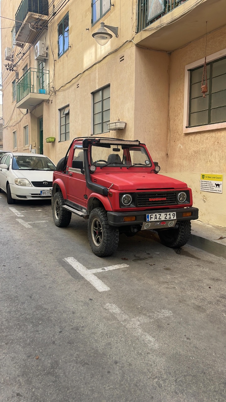 Suzuki Samurai 92 modified Toyota diesel engine — photo 4