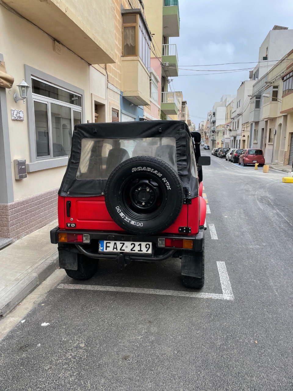 Suzuki Samurai 92 modified Toyota diesel engine — photo 5