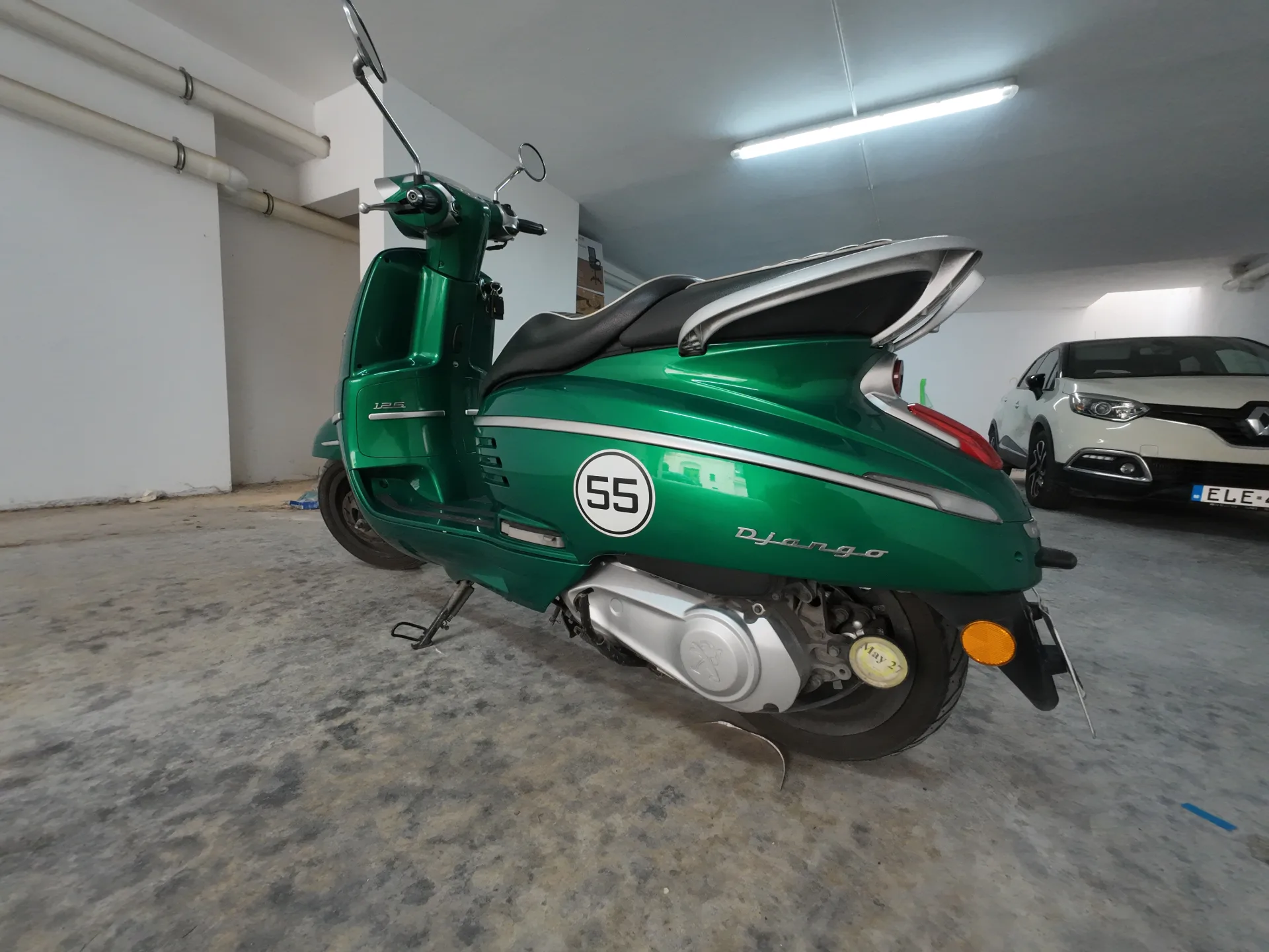 Peugeot Django 125 Racing Green — photo 12