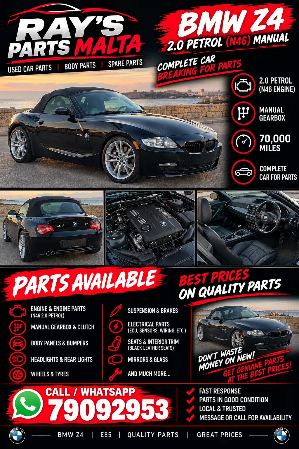 Z4 parts — photo 1